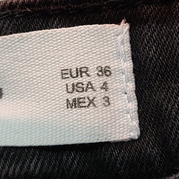 Mango Kim Skinny Jeans Womens 4 Black - Picture 7 of 9